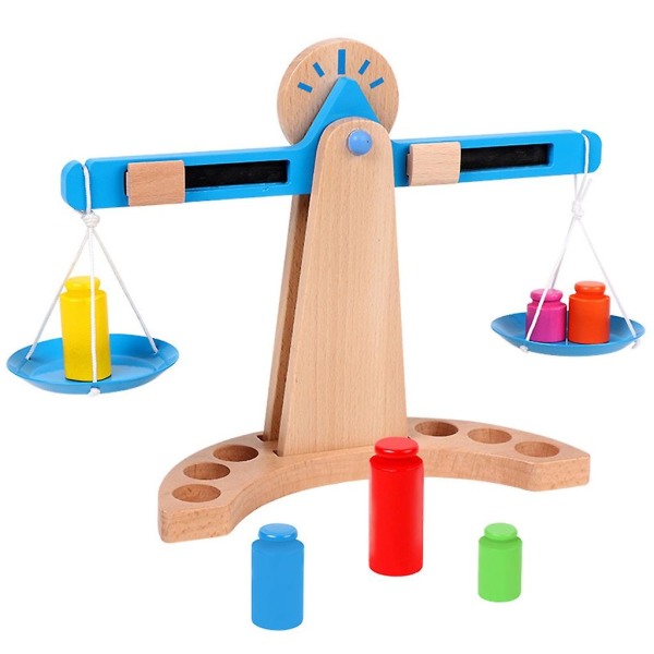 Barnvåg Församling Läromedel Leksak Set Viktbalans Perception Tänklek Pedagogisk inlärningsleksak (FMY)