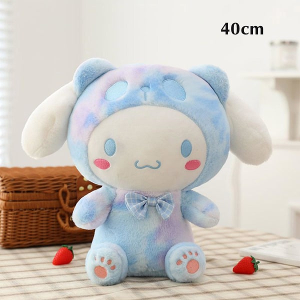 Kawaii Sanrio plysjleker utstoppede dukker kreative søte Kuromi Melody Cinnamoroll utstoppede leker for barn bursdag barnedag  (FMY) Cinnamoroll 40cm