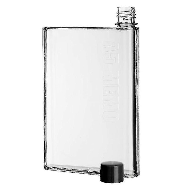 Platt Vattenflaska, A5 Memo - Transparent (FMY)