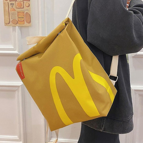 Personifierad Mcdonald'ssirens Gudinna Tryckt Ryggsäck Anti-Stöld Kort Resväska För Kvinnor Män Unisex (FMY) MCD