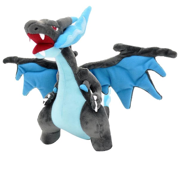 Pokémon Charizard -pehmolelu, Pehmoinen Täytetty Eläin Dinosauruksen Pehmolelu (FMY) Blue