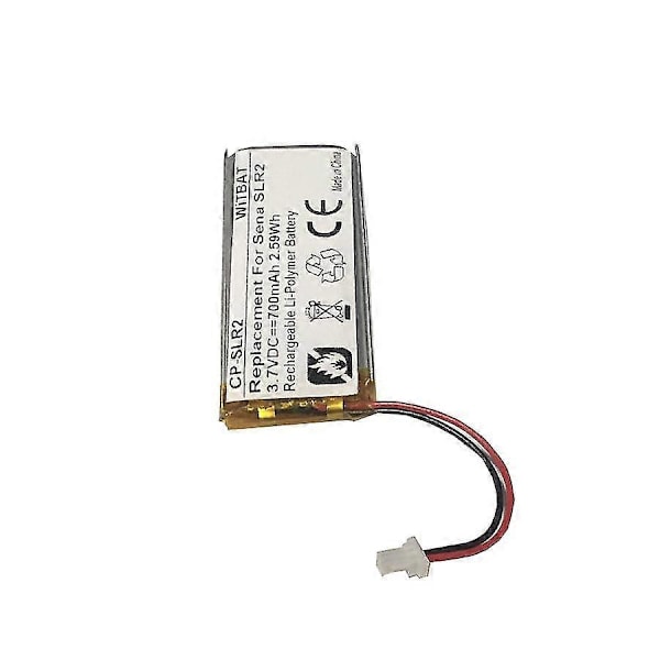Passer til Sena Sena Slr2 Sp51 Motorcykel Bluetooth Headset Batteri