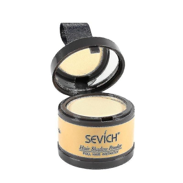 Sevich Hairline Powder 4g Hårfäste Skugga Pulver Makeup Hår Concealer Naturlig Täckning Unisex Hårbortfall Produkt Ljusbrun (FMY)