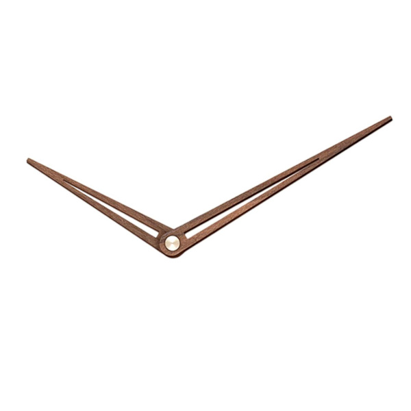 2 st/set Klockvisare Massivt trä Hög vridmoment Reparationsdelar DIY 12/14 tum Väggkvarts Klockvisare för hem QingHai  (FMY) F