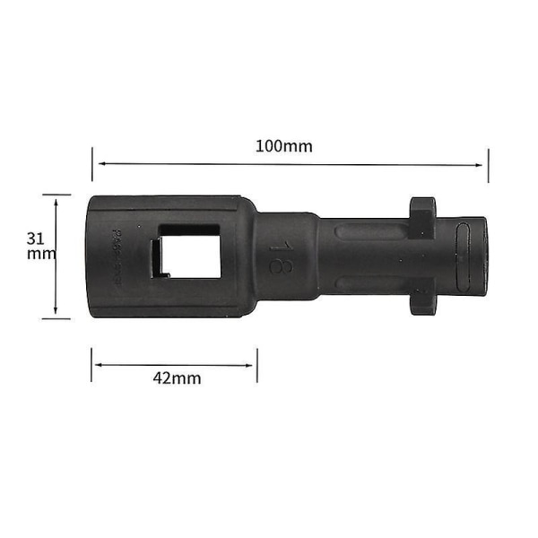 Bayonet Fitting Converter Adapter For Lavor To Karcher K Series Pressure Washer  (FMY)