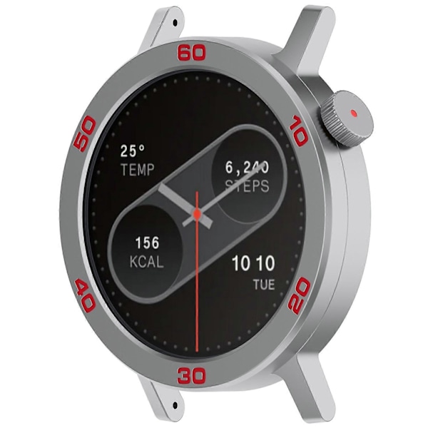 For Nothing CMF Watch Pro 2 Urtavskärm med Skärmskydd Ram Metallring Cover (FMY) Multicolor Style C