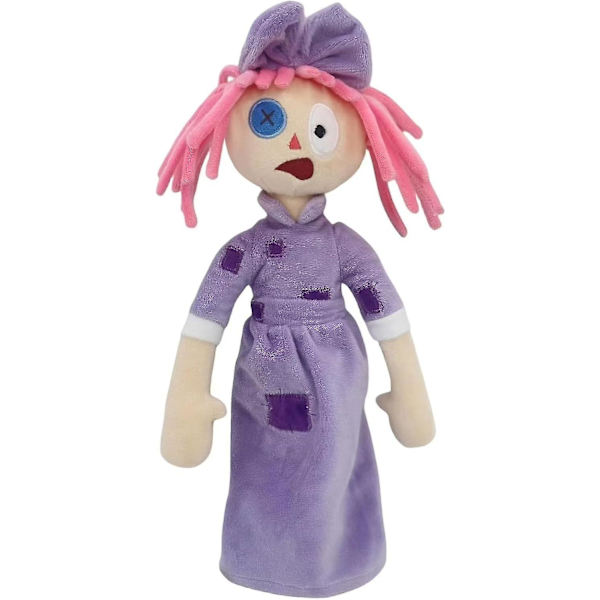 Plush Pomni och Jax Stoppade Figurdockor - Set om 2, Perfekta Födelsedagspresenter för Barn och Vuxna (FMY) Ragatha