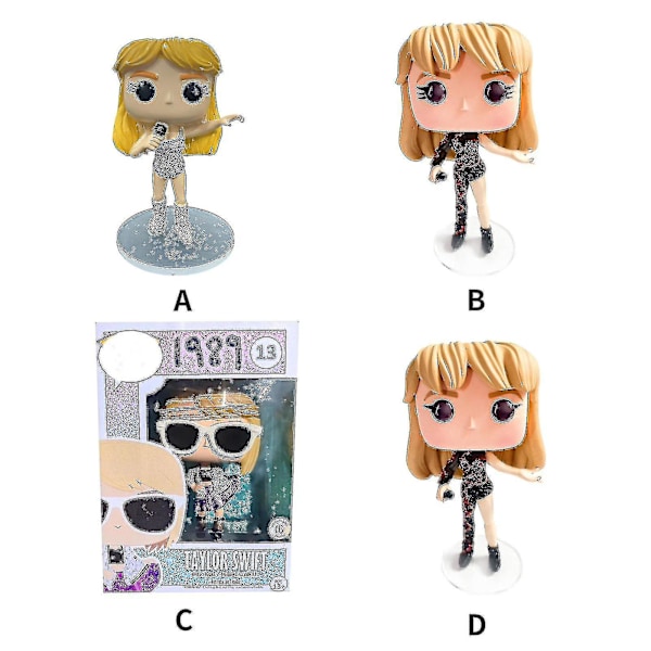 Taylor Samleobjekt Vinyl Figur Swift Karakter Statue Samleobjekter Gaveidé Eras Legetøj til Fan - Fremragende (FMY) color4