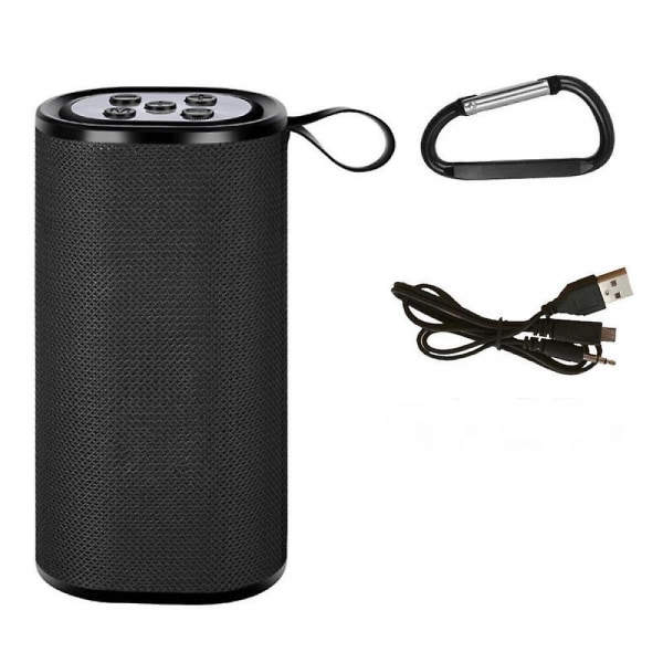 Bluetooth-høyttaler - høy 360 Hd-surroundlyd, 3w stereo, Ipx6 vanntett, 6 timers batteri bærbar høyttaler, trådløs dobbel sammenkobling (FMY)
