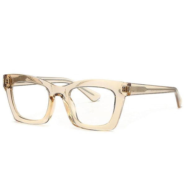 Blåt lysblokerende briller Computerspilbriller Anti hovedpine og anstrengte øjne Briller Modetilbehør Unisex til kvinder og mænd-d50013 (FMY)