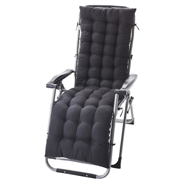 100% Ny, 155cm Udendørs Have Solstol Sol seng Daybed Pad Hynde Stof Komfortabel 4 Farve  (FMY)