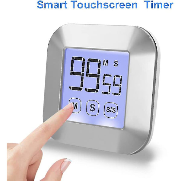Køkken Timer Touch Screen Digital Madlavning (FMY)