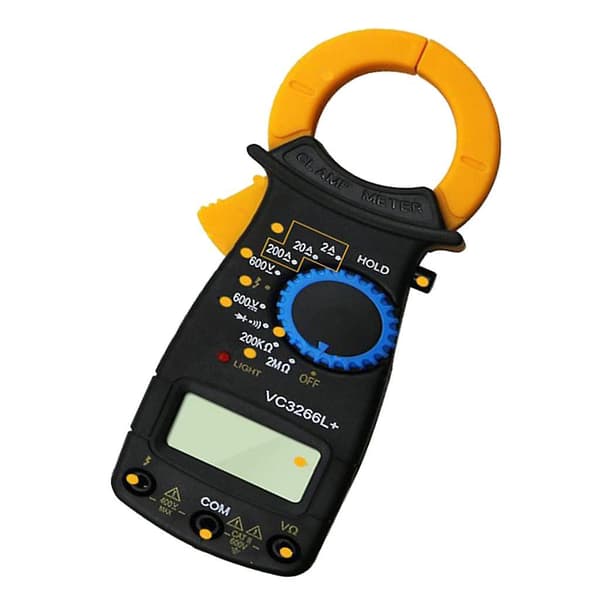 Digitalt Multimeter AC/DC Amperemeter Voltmeter Ohm Mini Meter VC3266L