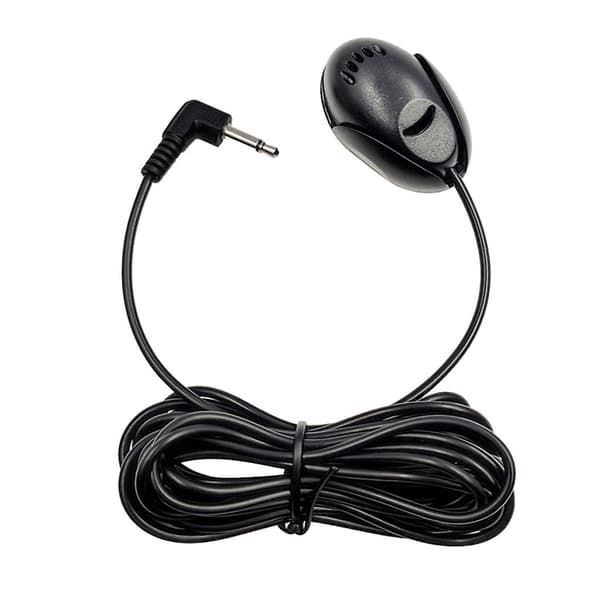 Extern Mikrofon Paste Mikrofon 3.5mm Bilstereo Mikrofon för Bil GPS 2 pole mono-3.5mm elbow