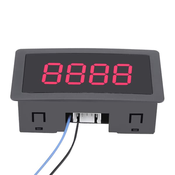 Dc Led Digital Display 4 Digit 09999 Up/down Plus/minus Panel Counter Meter G  (FMY) Red