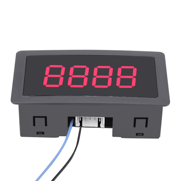 Dc Led Digital Display 4 Siffror 09999 Upp/ner Plus/minus Panelräknare Mätare G  (FMY) Red