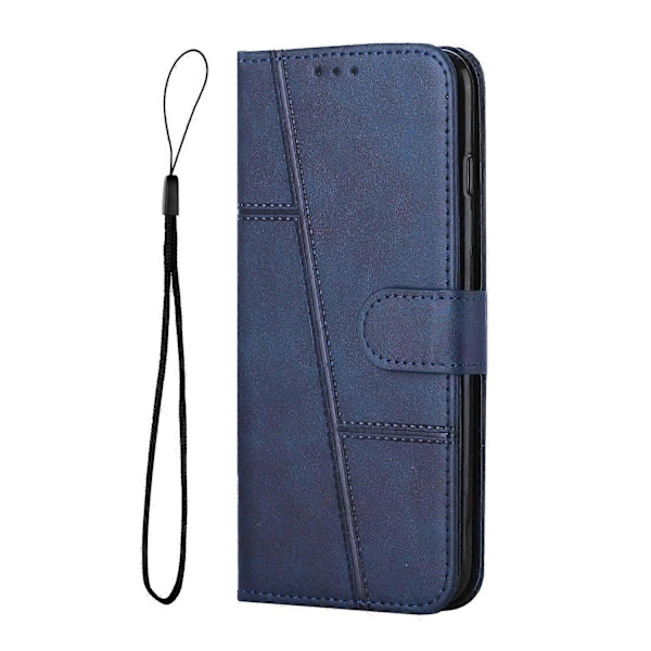 Sydd Kalvskinnfodral för Redmi 14C 4G (FMY) Blue