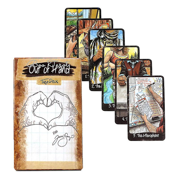 Out Of Hand Tarot -korttipakka Ennustusennustuspakka Perhejuhla Lautapeli  (FMY) A