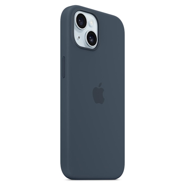 iPhone 15 Cover Kompatibel med MagSafe Anti-ridse Silikon Telefon Cover (FMY) Dark blue iPhone 15