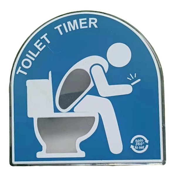 Toalett Timer 5 Minuter Tryckt Multifunktionell Noggrann Känslig Avkoppling Rolig Present Badrum Poop Timer Sandsläpp Hem Användning KAESI  (FMY) C