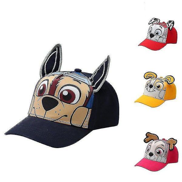 Cartoon Puppy Print Baseball Cap Solhatt Barnens Födelsedagspresent  (FMY) Red