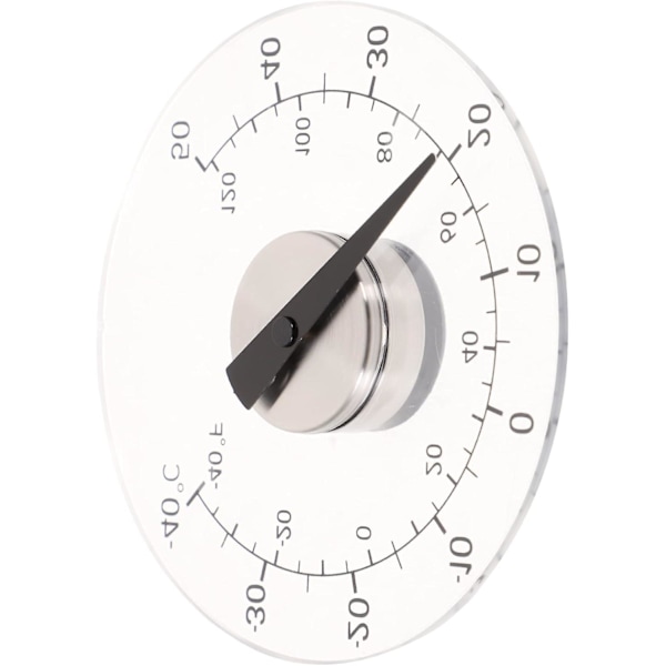 Utendørs Termometer Vindu Analog Hjem Selvklebende Vinduer Dører Og Vinduer Vanntett Termometer (FMY)