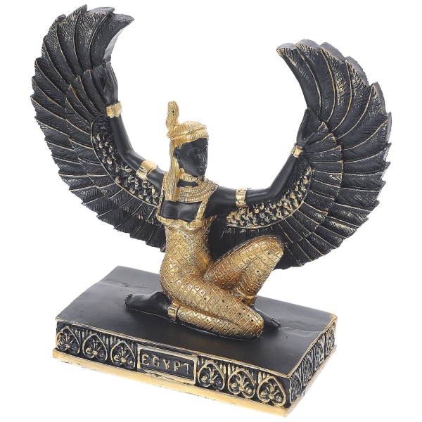 Goddess Isis Ornament Decorative Egyptian Style Desktop Adornment Goddess Figurine Souvenir  (FMY)