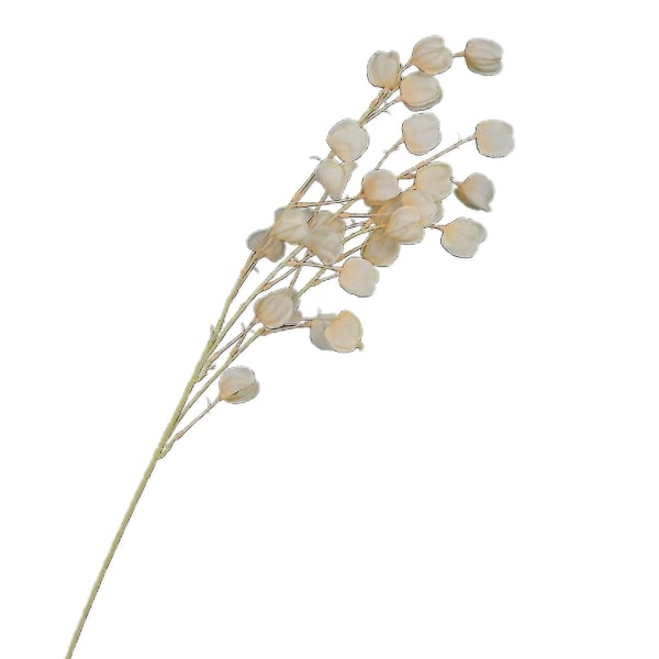 Udsøgt kunstig blomst bred applikationsstof Lysefarvet simulering Enkianthus til hjemmet (FMY)