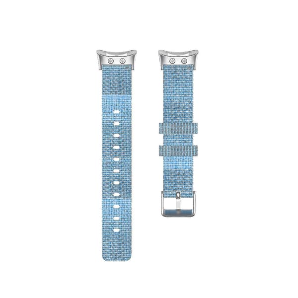 For Garmin Forerunner 45 Nylon Canvas Rem til Garmin Forerunner 45 / 45s  (FMY) Sky Blue