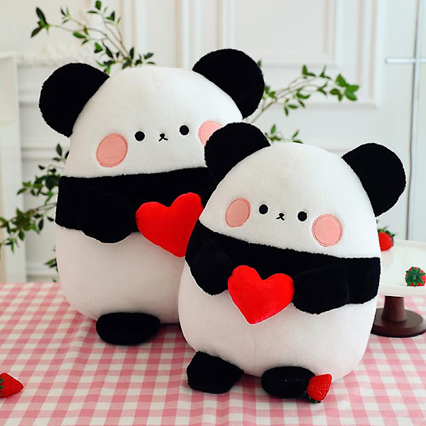 Sööt Panda-pehmolelu Chengdu Giant Panda Museum -nukke Lahjanukke (FMYED)