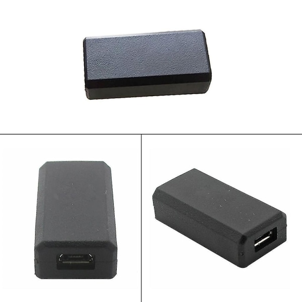 Erstatningsmus ladekabel Svart flettet USB-til-mikro-adapter for Logitech G502 Lightspeed trådløse spillmus- (FMY)