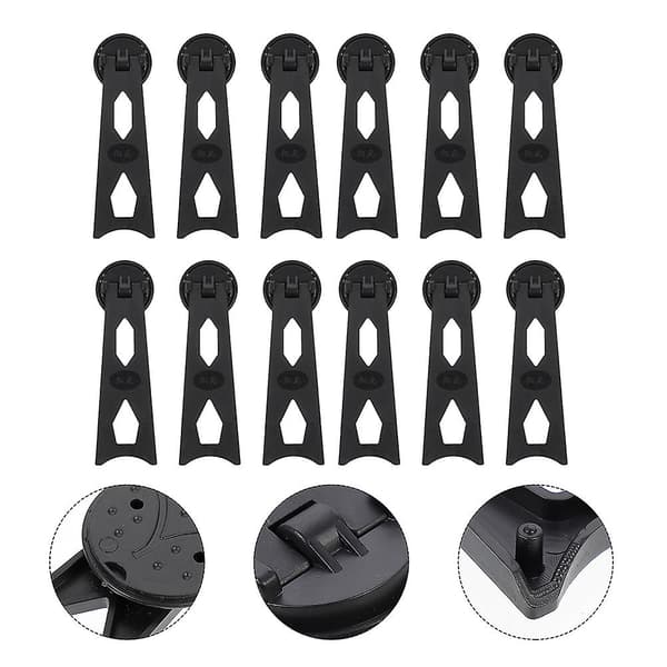 20 stk Kunstverk Bilde Ramme Bilde Display Stativ Bilde Stativ Rygg Bilde Ramme Staffeli Rygg Bilde Ramme Display Stativ  (FMY) Black 12.8X4.6CM