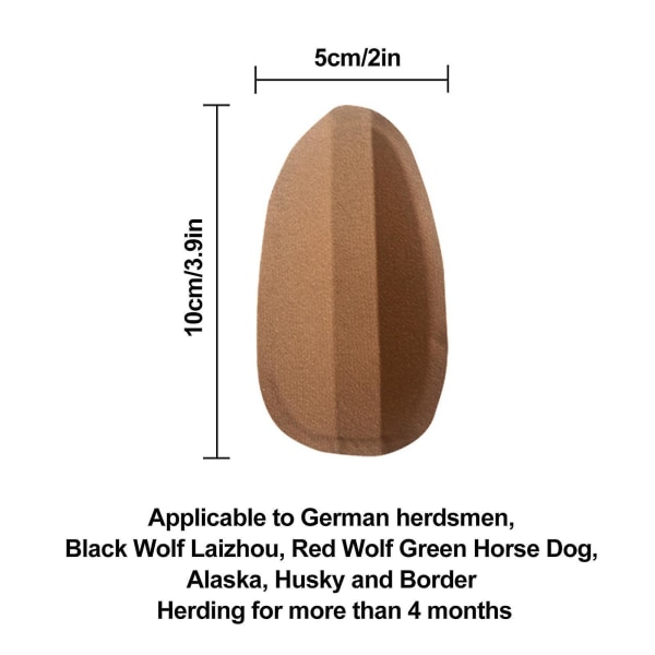 2023 Paras Koiran Korvan Tukityökalu Dobermanille, Korvan Kiinnitys Korjaus Pystyasentoinen Pidike (FMY) 10*5cm