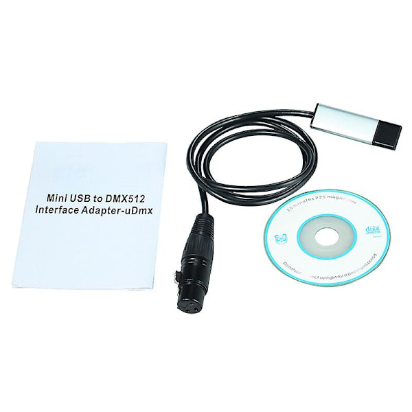2023 Ny Hot USB DMX Interface Adapter til Scenebelysning og Partylys, Windows Kompatibel (FMY) Photo Colo