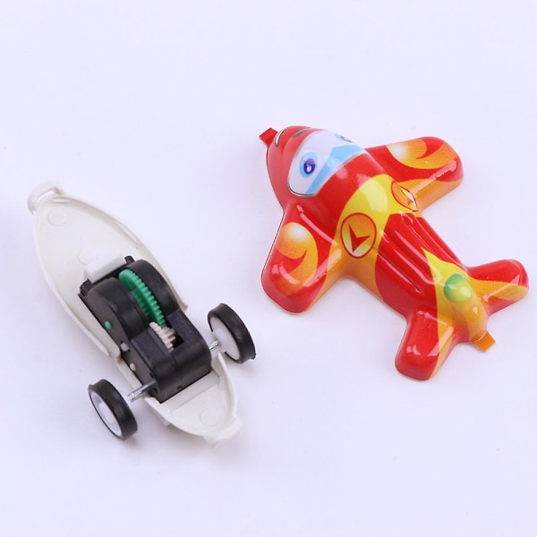 Lasten lentokonelelu minikitkakäyttöinen, toddler lentokoneen värit set Push And Go -lelulentokoneet, lelulentokone 1-3-vuotiaille taaperoille + (FMY)