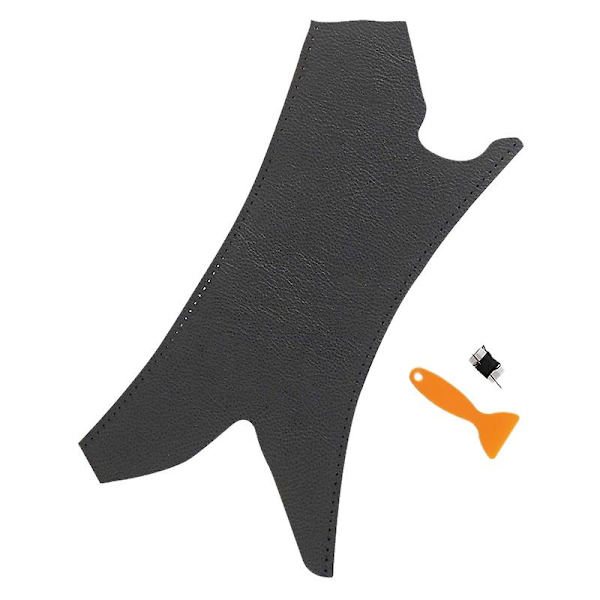 Auton sisäoven kahvan peite Nahkainen ovenkahvan vetokahvan peite - 3-sarjaan 2005-2012 E90 E9  (FMY) black