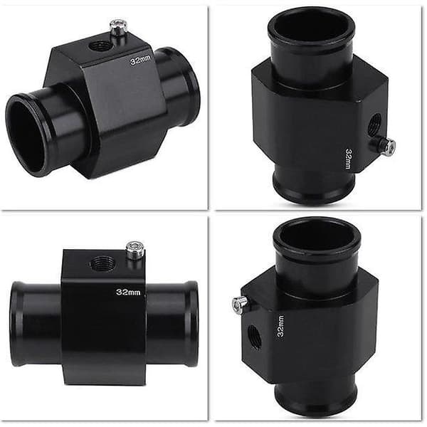 Slange Adapter, Bilmodifikation Samlingsrør, Bil Vand Temp Temperatur Samlingsrør Slange Sensor Adapter  (FMY) 32mm