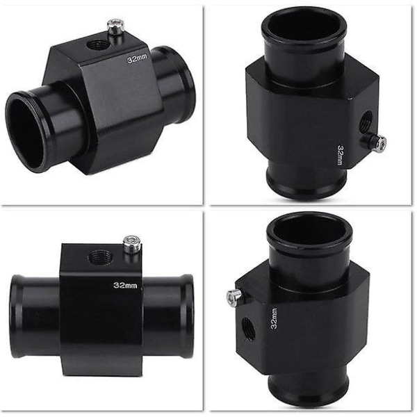 Slange Adapter, Bilmodifikation Samlingsrør, Bil Vandtemperatur Temperatur Samlingsrør Slange Sensor Måler Adapter  (FMY) 36mm