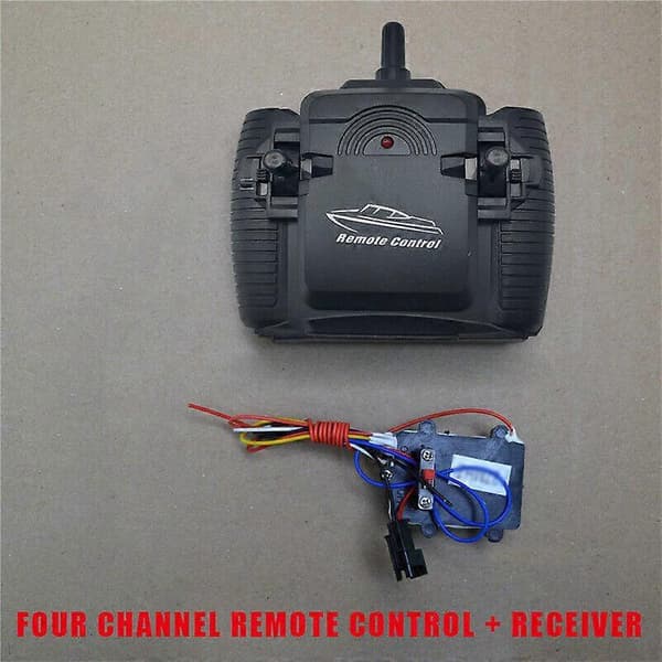 RC Båt Modell Boot Kits Aksel+Socket+Motor+Propell+Kontroller+Mottaker Kit Fk (FMY) A set