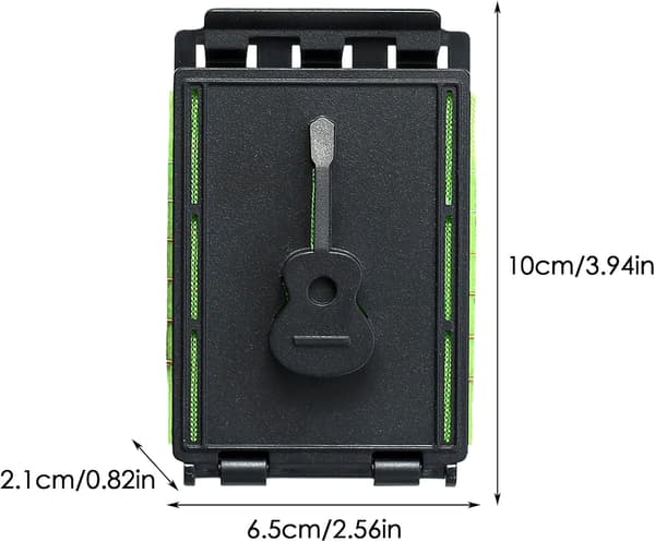 Gitarrsträngrengörare, 3-pack gitarrgreppbrädesrengörare, gitarrtillbehör gitarrrengöringskit, musikinstrument greppbrädesrengöring (FMY)