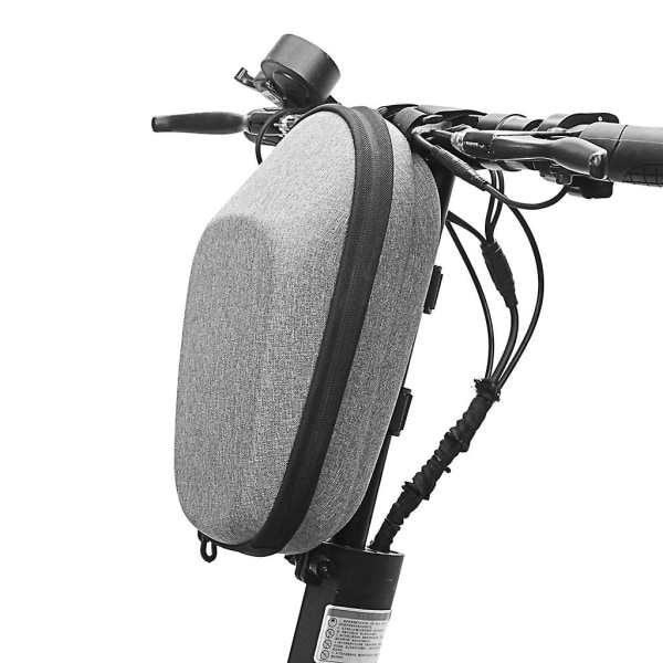 Elektrisk scooter styreveske Dobbel glidelås og lagdelt designoppbevaringsveske (FMY)