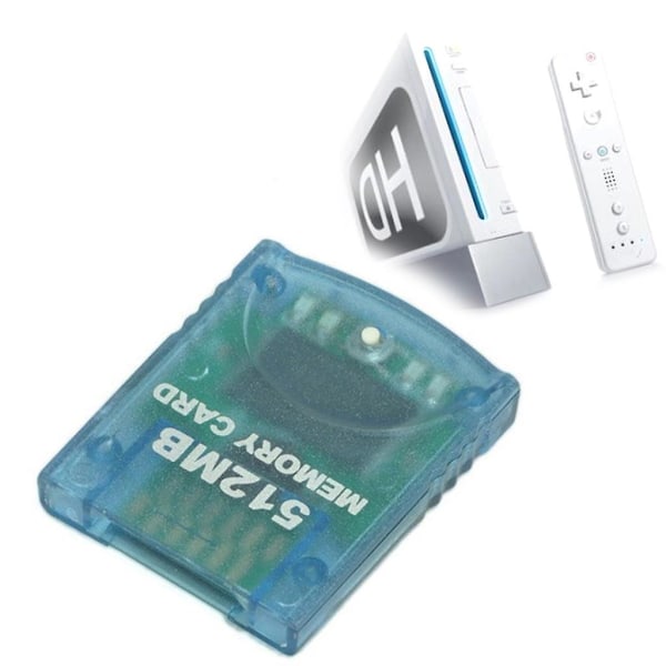 Memory Storage Card Gaming Tilbehør Memory Card Game Card til Ngc Game Cube (FMY)