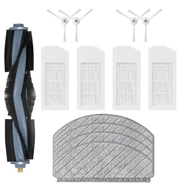 Deebot T10 Plus -robotti-imurin varaosat ja tarvikkeet Hepa-suodatin Moppikorvaus (FMY) as shown