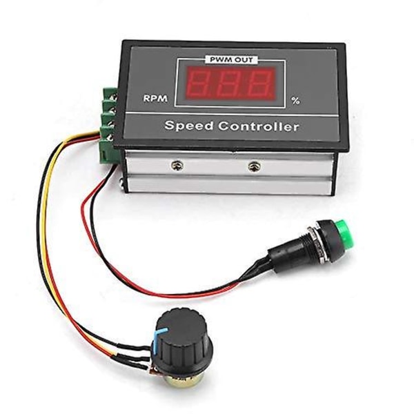 Motorvarvtalregulatorer, PWM-varvtalstyrning, DC 6-60V 12V 24V 36V 48V 30A PWM-generatorregulator