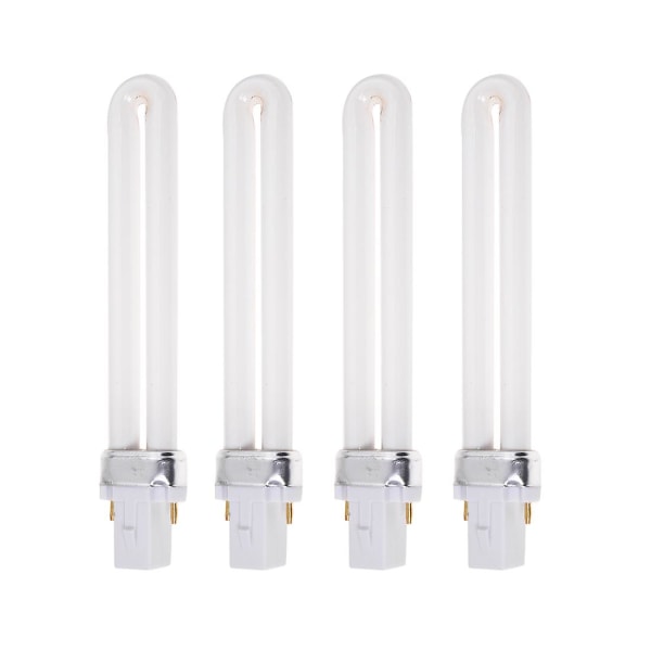 4 x 9 w kynsi-UV-lamppuputken vaihto 36 w:n UV-kovettuvaan lampunkuivaimeen (FMY) white