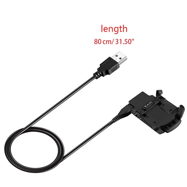 Laddningsadapterladdningshållare USB-laddningskabel för Garmin-descent Mk1 Smartband  (FMY)