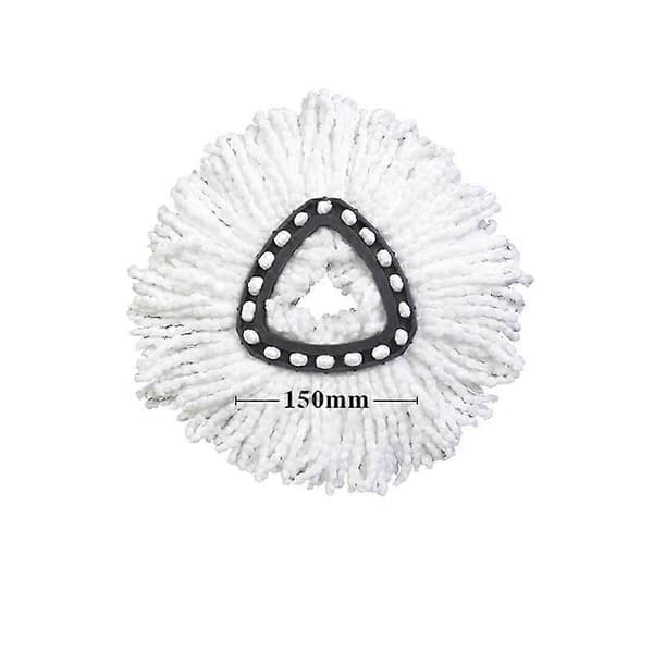 For Vileda O-Cedar Swivel Triangular Mop Mikrofiber Rengjøringsmopp Klut Mopphode Erstatning Tilbehør (FMY) as shown