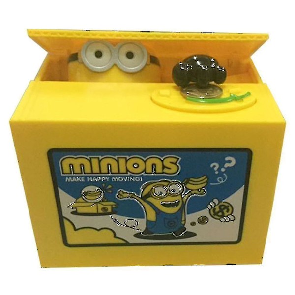 Despicable Me Minions Piggy Bank Savings Money Stealing Greedy Money Box  (FMY)