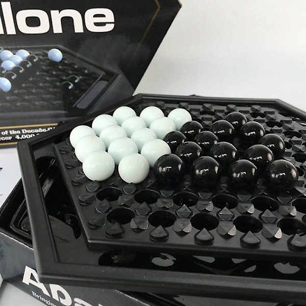 Abalone Table Games Portable Chess Set Family Board Game For Children Kids  (FMY)