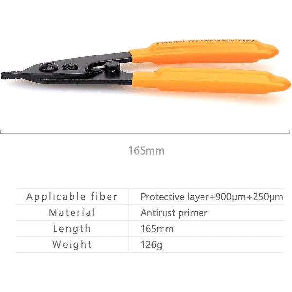 Cfs-3 Tre-huls Fiberoptisk Belægningsfiberafstripper Til Miller